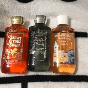 Bath&body works shower gel lot
